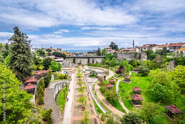 Obraz The Zagnos Park view in Ortahisar District of Trabzon City 