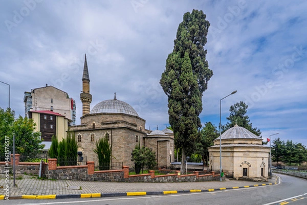 Obraz The Gulbahar Hatun Mosque view in Trabzon City of Turkey
