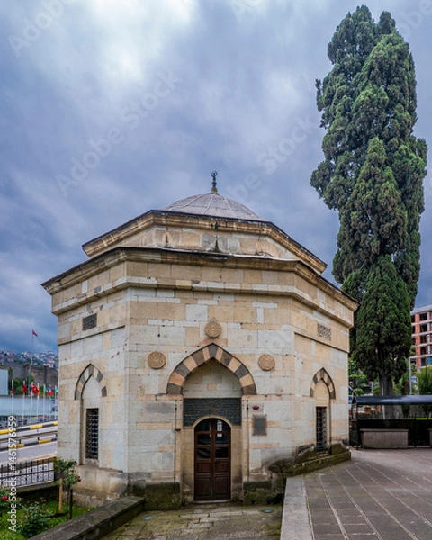 Obraz The Gulbahar Hatun Mosque view in Trabzon City of Turkey