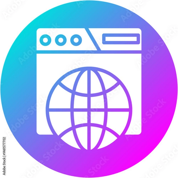 Obraz Online Presence Icon