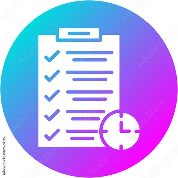 Obraz Task Deadline Icon