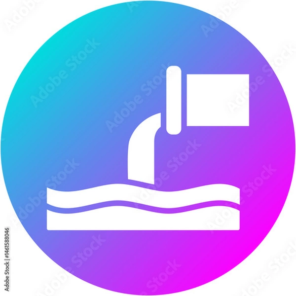 Obraz Wastewater Icon