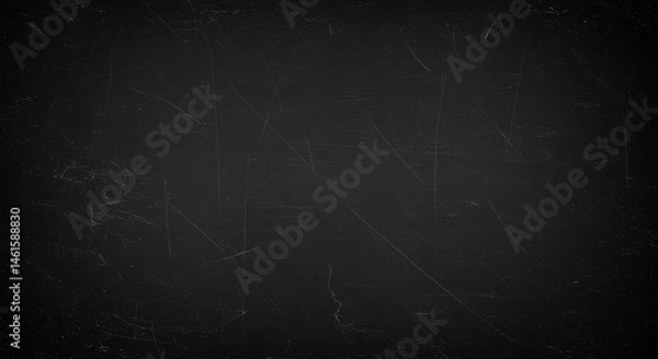 Obraz Scratched chalkboard surface dark and worn