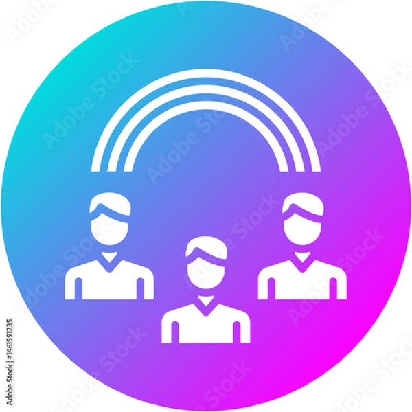 Obraz Diversity and Inclusion Icon