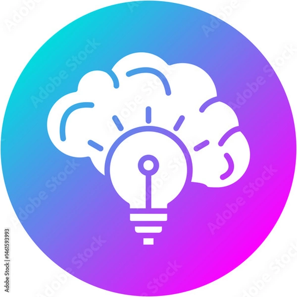 Obraz Brainstorming Icon