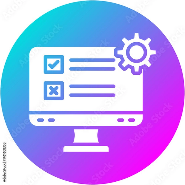 Obraz Acceptance Testing Icon