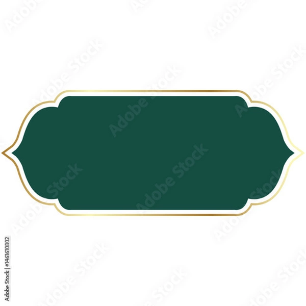 Fototapeta Text Label Shape