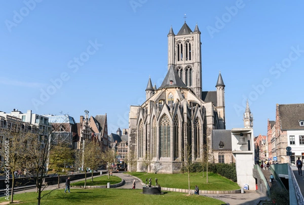 Obraz Sint Niklaaskerk in Gent
