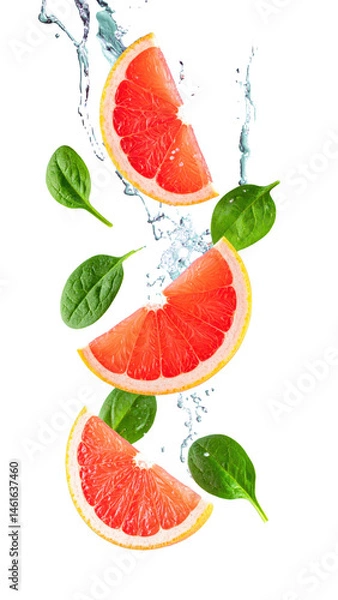 Fototapeta  black and white Retro computers halftone design elementtorn and ripped paper circles round png