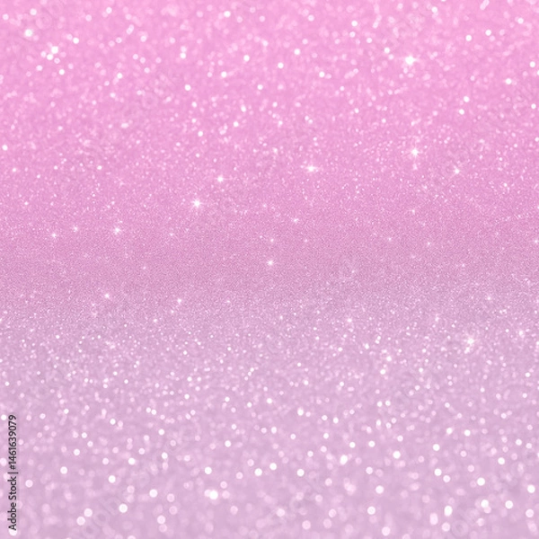 Fototapeta Sparkling Pink Glitter Background with Soft Gradient – Glamorous AI Generated Texture