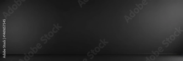 Obraz Subtle sheen on smooth, black paper  Elegant, simple backdrop ,  paper texture,  simple, black