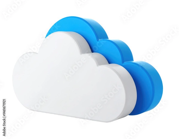 Fototapeta Index finger moving in a circular motion scrolling gesture isolated on white cut out