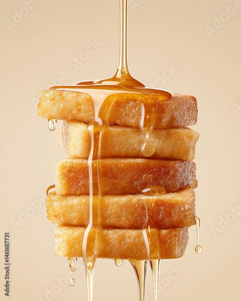 Obraz honey dripping from a spoon
