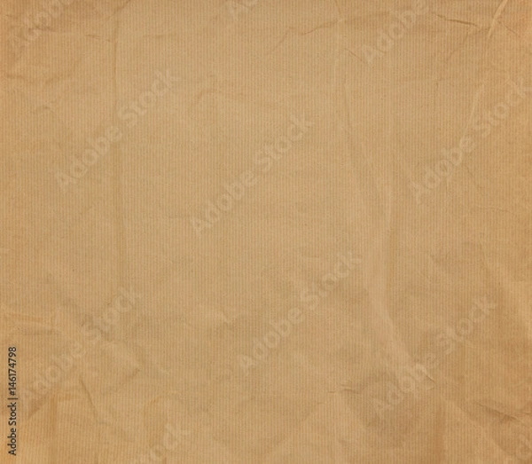 Obraz Packpapier mit Knittern als Textur