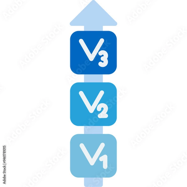 Fototapeta Version Control Icon