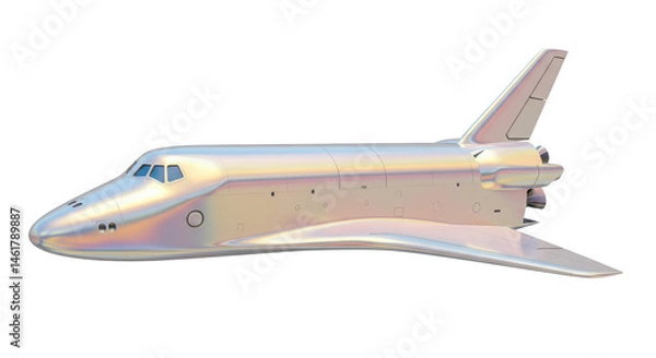 Obraz Isolated Space Shuttle