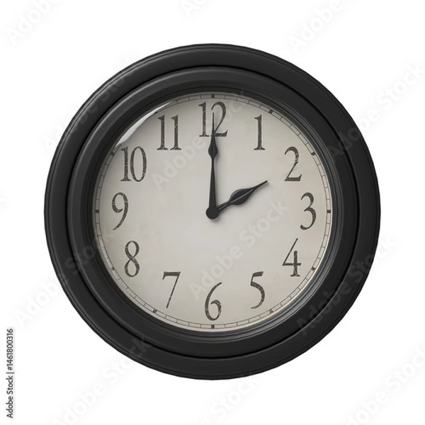 Obraz 時計 2時