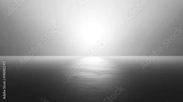 Obraz Empty Concrete Floor Background with Light