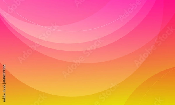 Fototapeta Abstract colorful wave background. Vector illustration