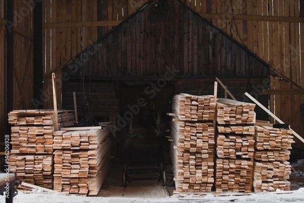 Obraz sawmill