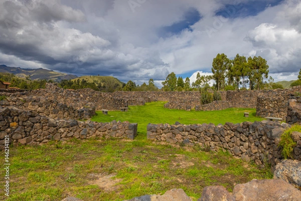 Obraz Raqchi is an Inca archaeological site in Peru located in the Cusco Region