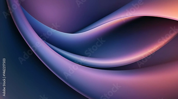 Fototapeta Abstract Gradient Wave Design Background