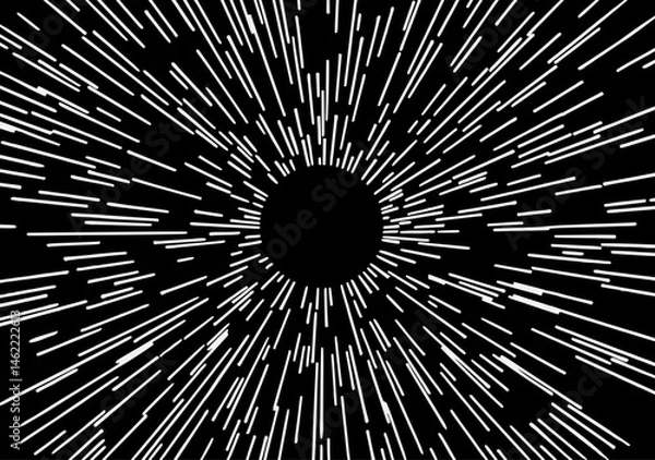 Fototapeta Creative design of universe speed background