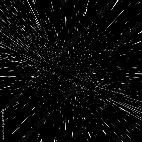 Fototapeta Creative design of universe speed background