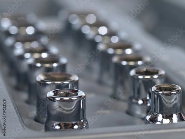 Fototapeta Socket spanner Set