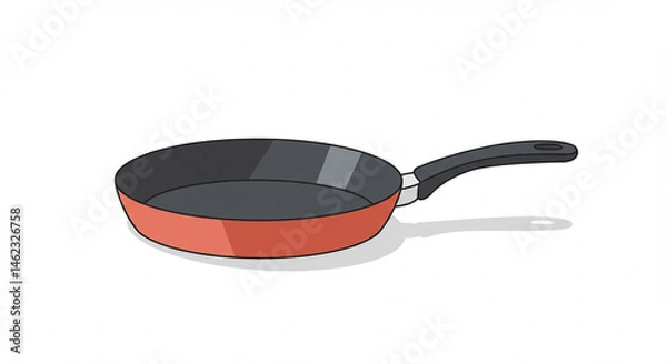Obraz red frying pan