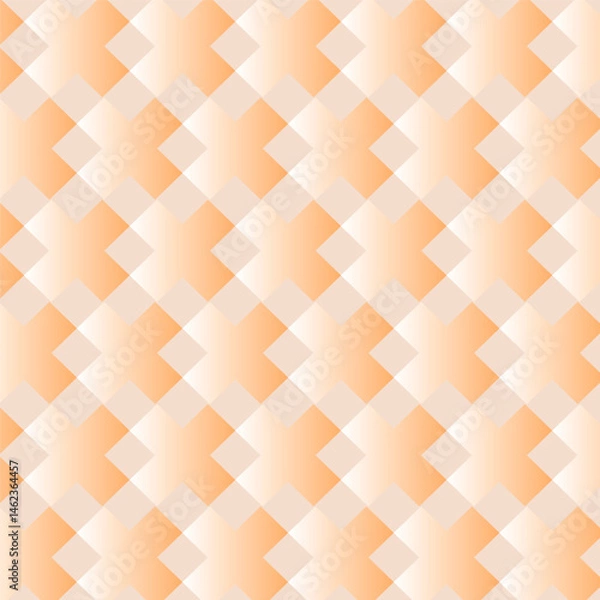 Fototapeta Pattern with gradient. Crosses, seamless pattern. Illustration, vector. Canvas, background
