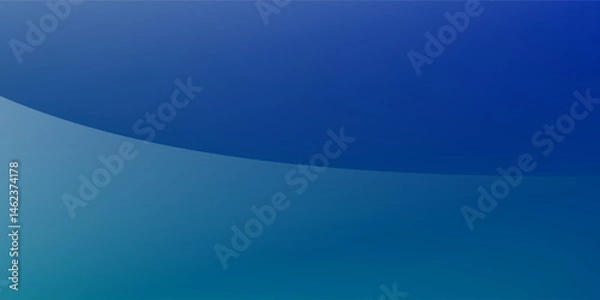 Fototapeta Blue-green gradient studio room  abstract background pattern  walls and floor reflect neon lights  dark tones and feel  speed of digital technology connected blue-green super natural good