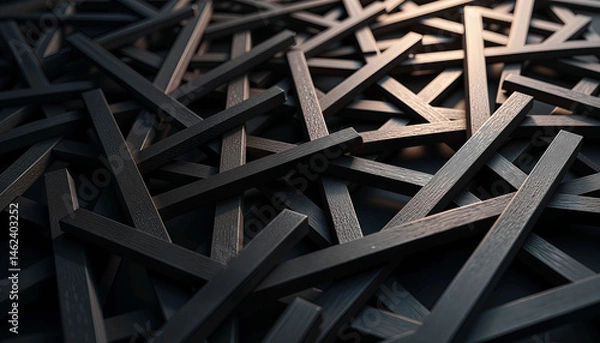 Obraz Wood background, Wenge interweaving