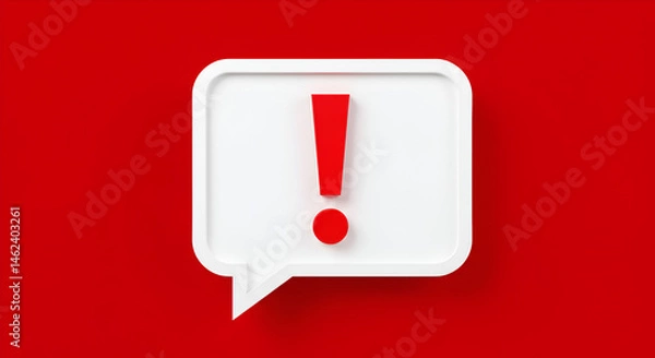 Obraz Urgent Alert Notification