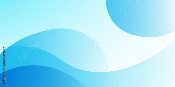 Obraz Light blue abstract backround. Vector illustration
