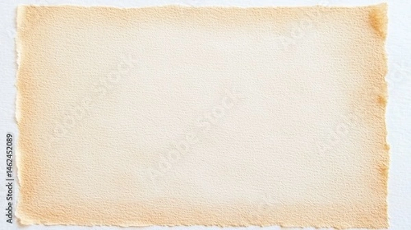 Obraz Aged parchment-like paper sheet with subtle edges.