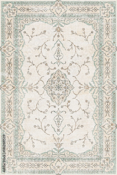 Fototapeta Carpet Pattern Royal Ornemantel