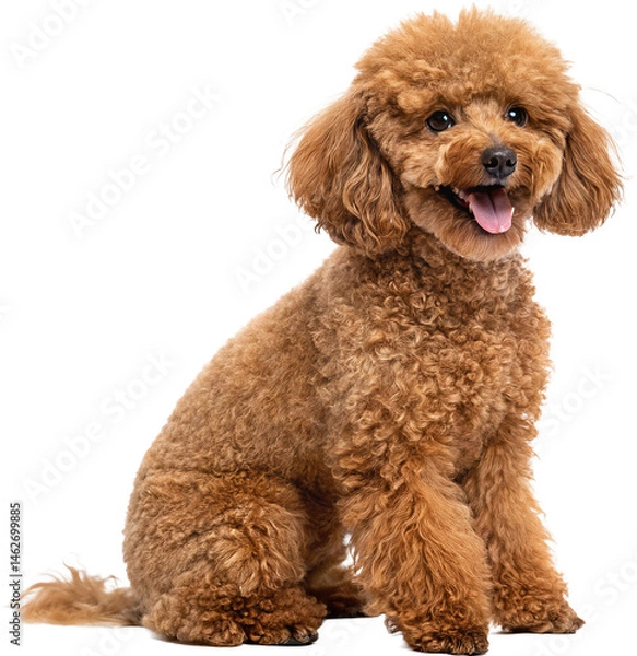 Obraz Adorable Poodle Smiling