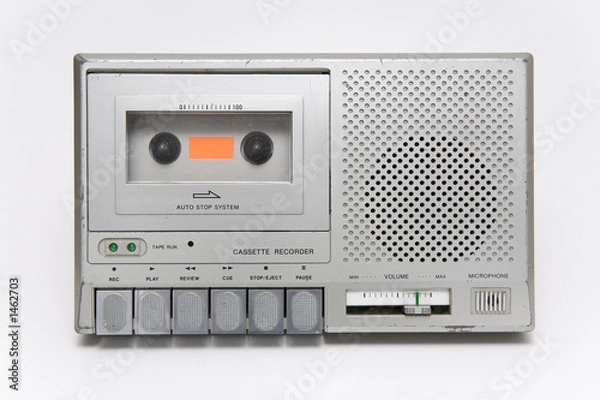 Obraz magnetofon kasetowy