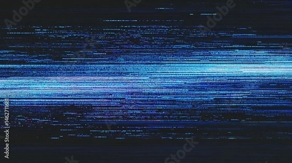 Obraz Abstract digital glitch background