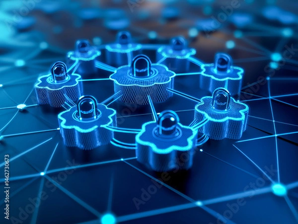 Obraz social network connection