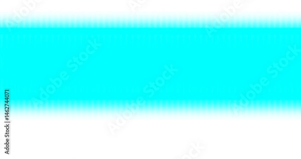 Fototapeta Vibrant turquoise gradient background with subtle borders