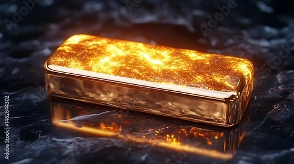 Obraz High-End Digital Lighter in Gold with Sleek and Elegant Design Picture
