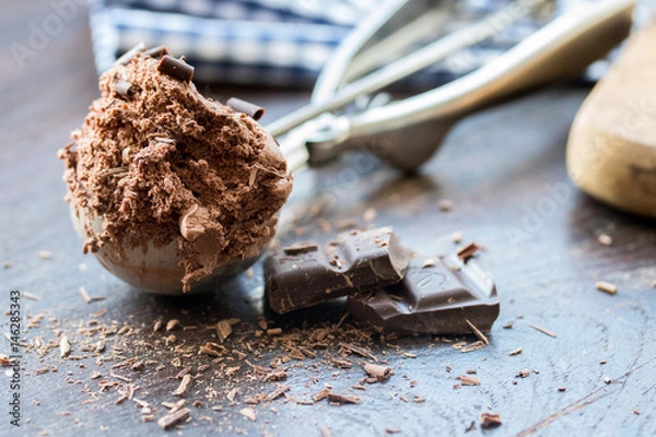 Fototapeta Schoko-Eis