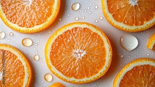 Obraz orange slices background