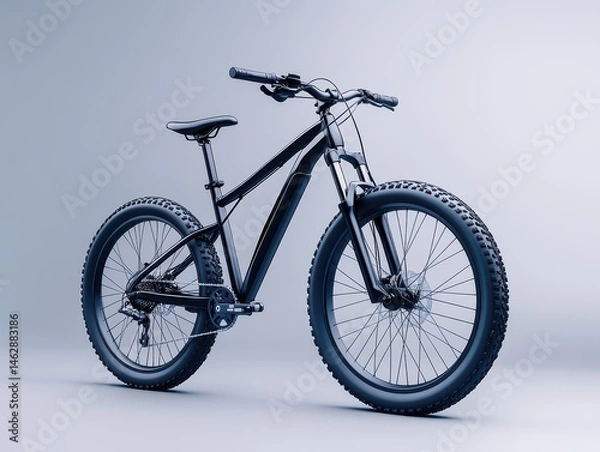 Obraz Black Mountain Bike