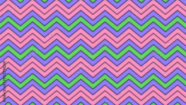 Fototapeta Happy Pride Month Trigender Pride Flag Horizontal Background