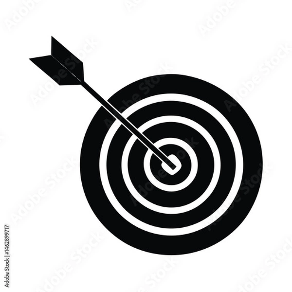 Obraz dart on target