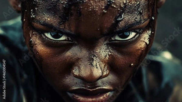 Fototapeta Focused determination