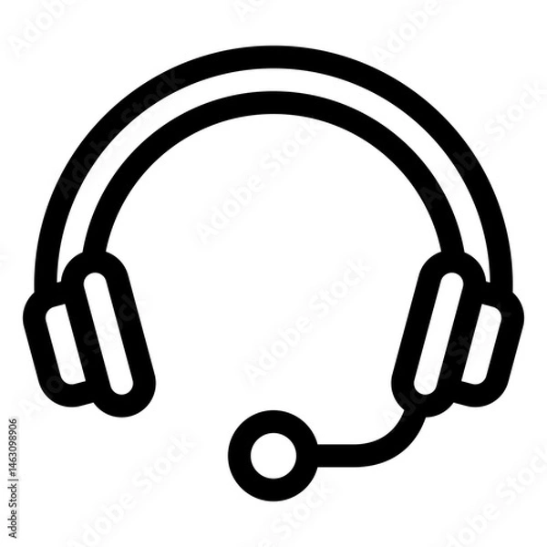 Fototapeta call center icon